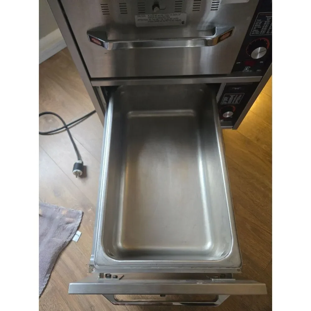 HATCO HDW-2N-S Stainless Steel Portable Electric 2 Drawer Food Warmer TESTED